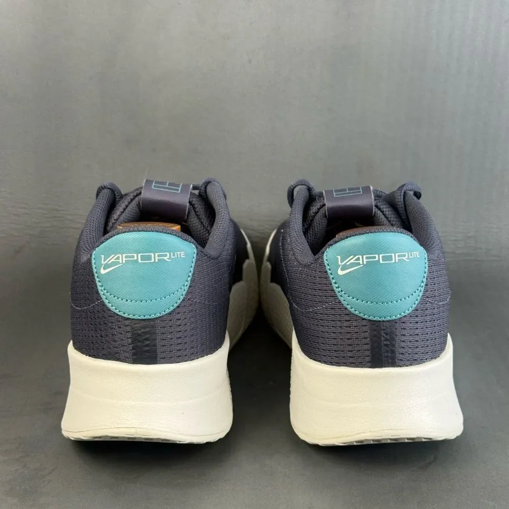 Nike Court Vapor Lite 2 HC Low Gridiron Mineral Teal shoe men’s size 14